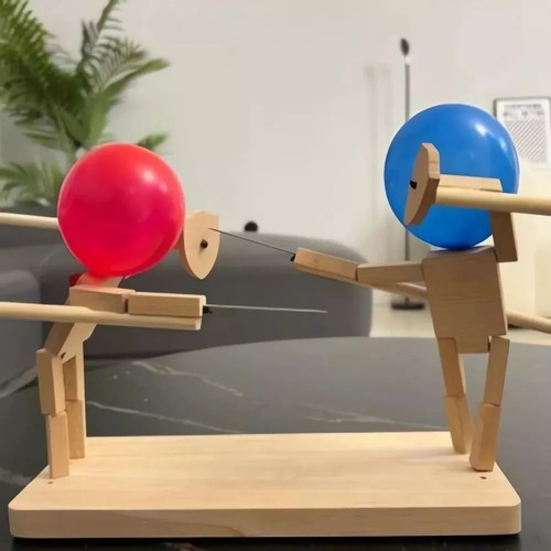 Double Balloon Game Fencing Game