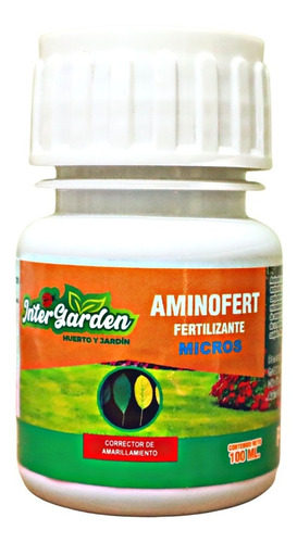 Imagen 1 de 4 de Fertilizante Microelementos Quelatados Con Aminoácidos 100ml