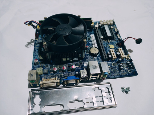 Placa Mãe Daten 3° Geração Kit Completo Azul