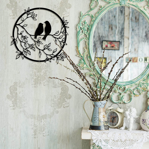 Adornos Para Colgar Pájaros En La Pared, Diseño De Ramas