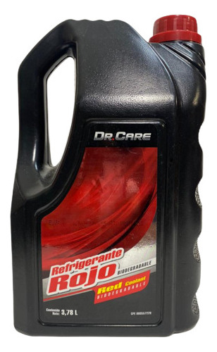 Refrigerante Dr.care Rojo 3.785cc