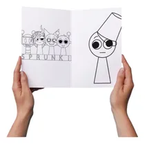 Comprar Libro Imprimible Colorear Sprunki Con Sprunki Armable