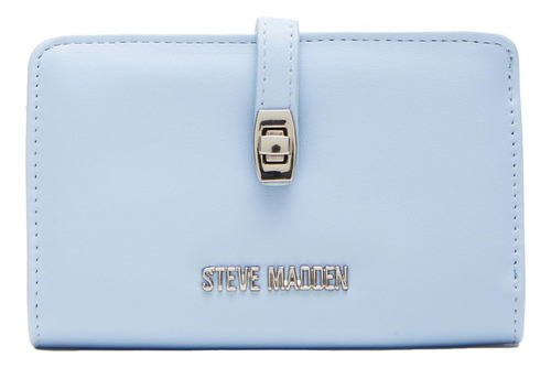 Wallet Blayerr Steve Madden Bags Color Azul Claro Diseño De La Tela Liso