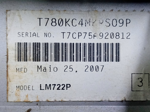 Placa Principal Monitor Aoc Lm722p (Usado)