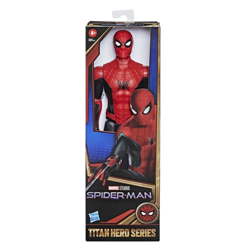 Imagen 1 de 4 de Marvel Spider-man Titan Hero Hombre Araña Traje Rojo Y Negro