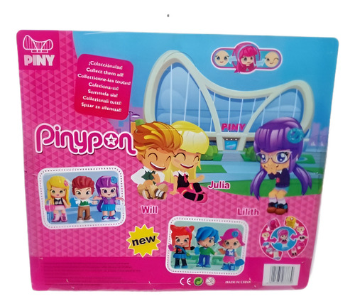 Set X 4 Muñecas Pin Y Pon New- Martinez -