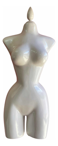 Maniquí Buchón De Fibra De Vidrio Blanco De Poco Uso (Usado)