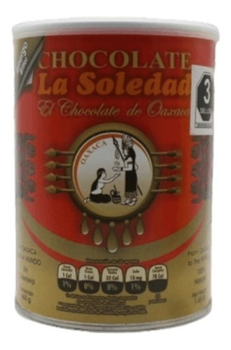 Chocolate En Polvo Sabor Amargo La Soledad 660grs