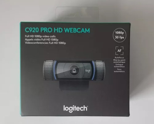 Cámara Logitech C920 Pro Full Hd 1080p