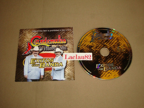 Cardenales De Nuevo Leon Exitos Con Banda 2004 Disa Cd