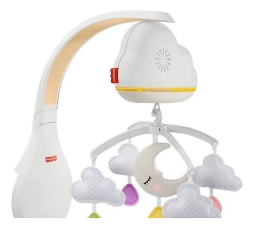 Imagen 1 de 6 de Móvil De Nubes Calmantes 2 En 1 Marca Fisher Price