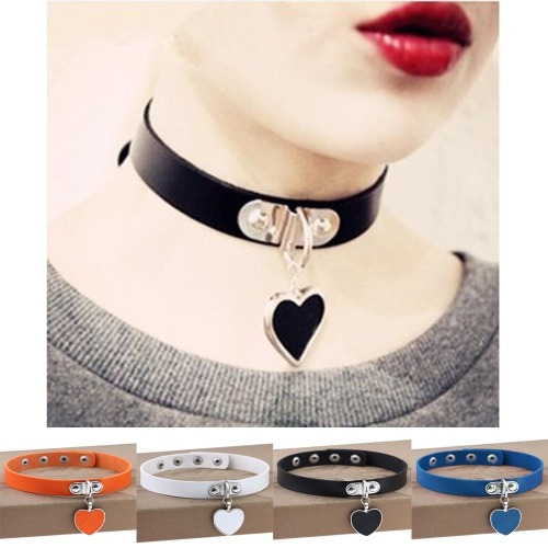 Joyeria Collar Gargantilla 2 Pcs Animado Rock Punk Harajuku