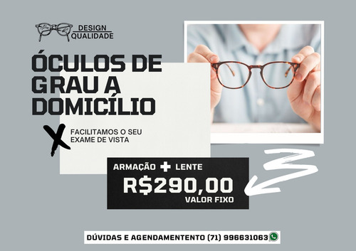 Imagem 1 de 10 de Venda De Óculos De Grau | Trabalho Sério E De Qualidade