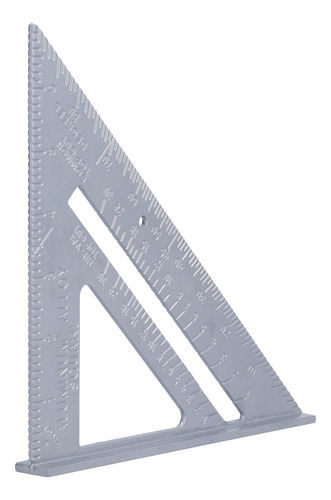 Regla Angular Para Carpintería, Aleación De Aluminio, 7 PuLG