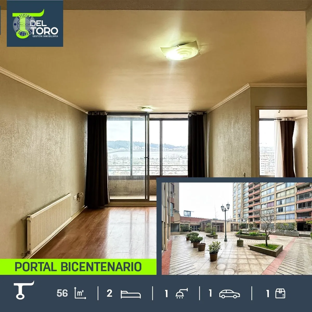 Imagen 1 de 13 de Departamento En Arriendo De 2 Dorm. En Concepción