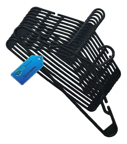 Perchas Resistentes Duras Pack 100 Und Hogar Comercio Oferta
