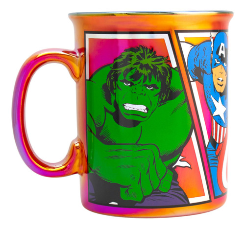 Taza Mega Jumbo 790 Ml Color Rojo Marvel Avengers Classic