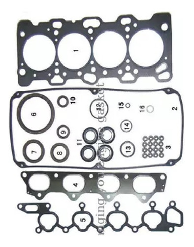 Junta Superior Motor Mitsubishi Space Wagon 2.4 16v. 93/99