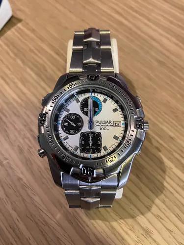 Reloj pulsar chronograph 100m mercadolibre deals