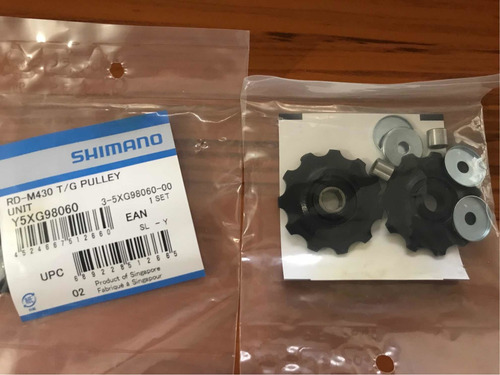 Imagen 1 de 1 de Shimano Roldanas 9vel Bicicleta Mtb