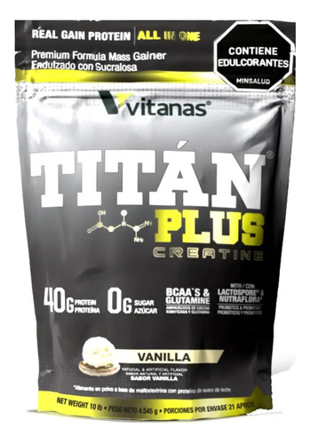 Proteina Titan Plus2lb+creatina - Unidad a $65000