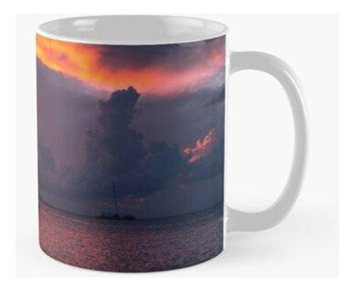 Taza Atardecer En Punta Cometa Calidad Premium