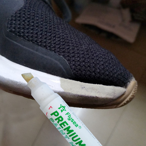 Zapatos Blancos Pequeños, Amarillentos, Blanqueadores, Artef