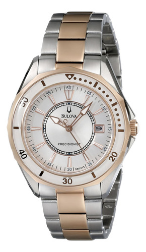 Bulova Womens 98m113 Winter Park Reloj De Pulsera De Dos Hue