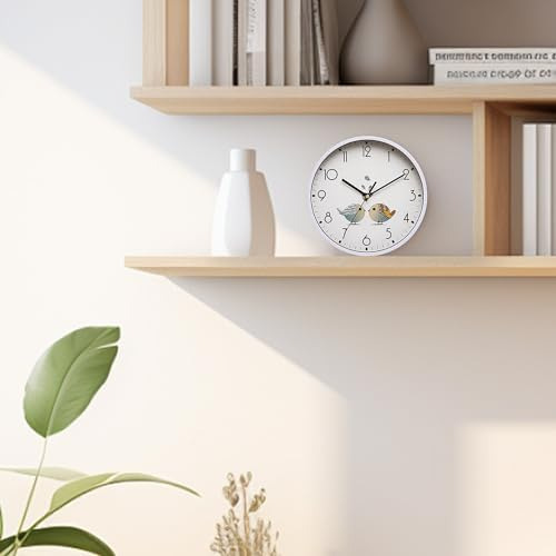 Reloj De Pared Redonda De 12 Pulgadas Ksyou Reloj De Pared R