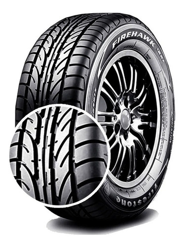 Imagen 5 de 9 de Neumático 195/60 R14 86h Firehawk 900 Firestone Envio 0$