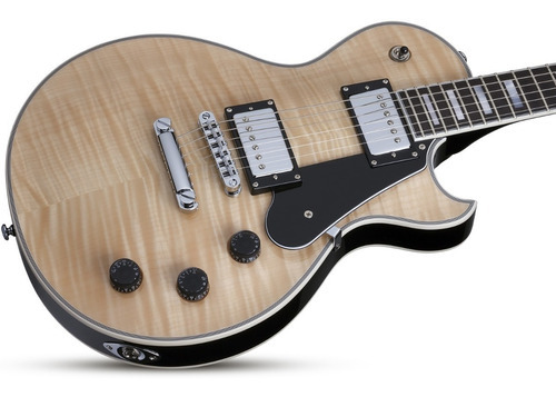 Schecter Solo-ii Custom Nag Guitarra Eléctrica Les Paul Color Negro