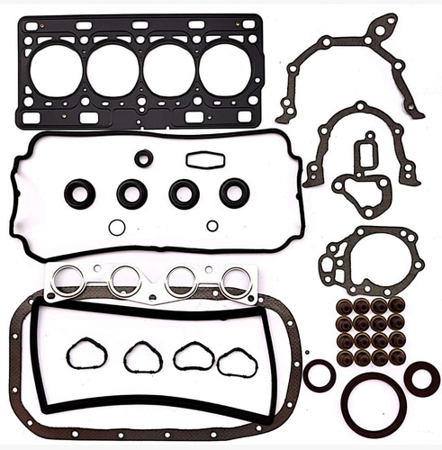 Jogo Juntas Motor Cabeçote Retentor Peugeot 206 1.0 16v Aço