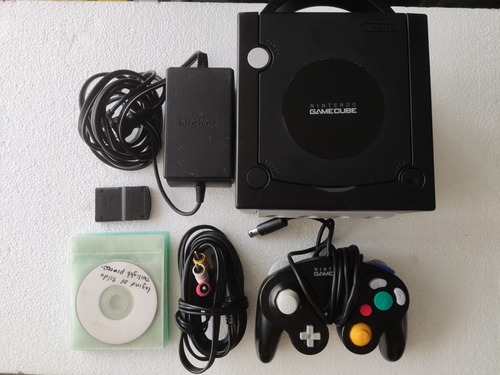 Nintendo Gamecube Jet Black + Control + 12 Juegos + Chip