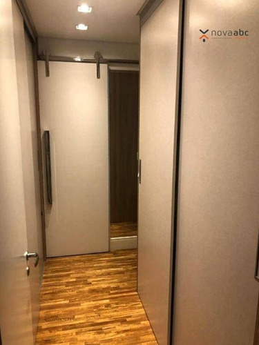 Apartamento Alto Padrão Em Condomínio Resort, Com 3 Suítes À Venda, 177 M² Por R$ 1.950.000 - Campestre - Santo André/sp - Ap1551