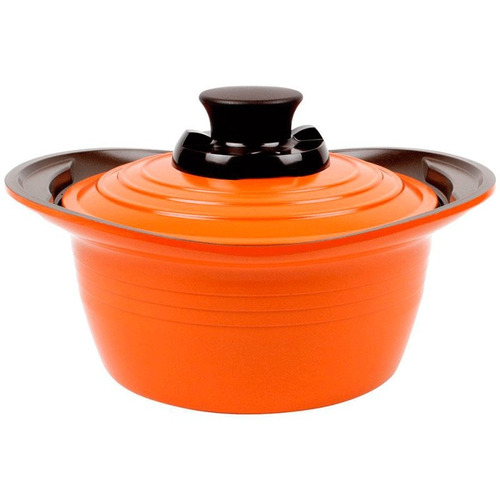 Caçarola Roichen Premium Pot Laranja Com Revestimento E Ta
