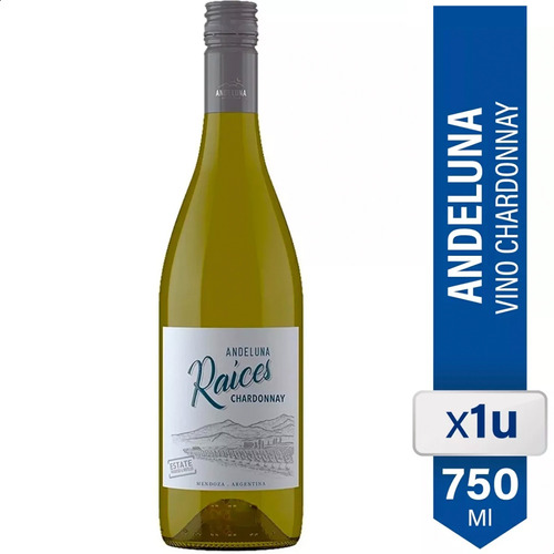 Vino Andeluna Raices Chardonnay 750ml