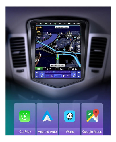 Multimídia Android Navpro Toyota Camry 2012-17 Tesla 4/64gb