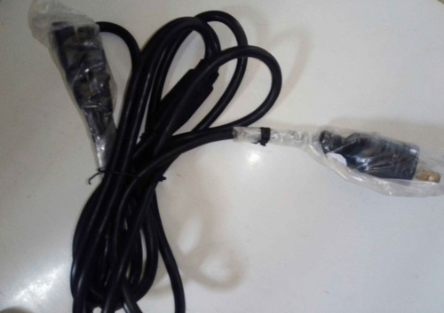 Cable De Corriente Fuente De Poder Para Pc,monitor,impresora