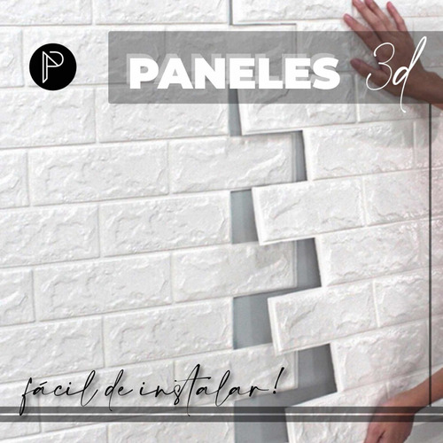 Paneles Decorativos Para Pared Easywall Autoadhesivos 3d