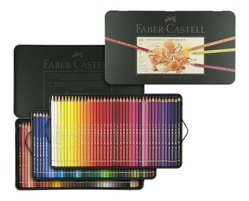 Lapices Faber Castell Polychromos X120 Lata