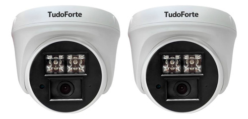 Kit 2 Câmeras De Segurança Dome Full Hd Alta Resolução 1080p