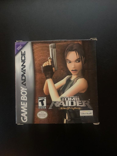 Lara Croft Tomb Raider: The Prophecy Gba Caja Y Manual