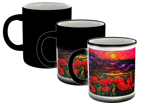 Taza Magica Arte Mejicano Pinturas Colores Paisajes M9