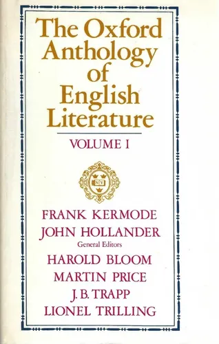 The Oxford Anthology English Literature Bloom Kermode Trilli (Usado)