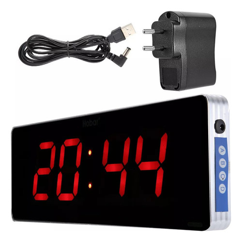Reloj De Pared Digital Led De Aleación De Aluminio