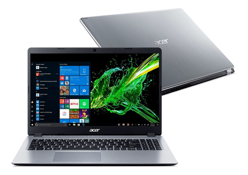 Notebook Acer Aspire 5 Ryzen 3 4gb 128gb 15,6  Pure Silver