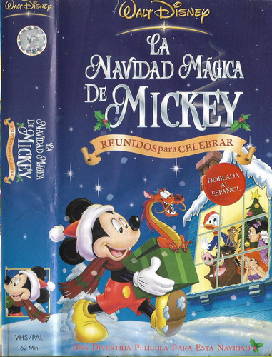 La Navidad Magica De Mickey Vhs Original Walt Disney