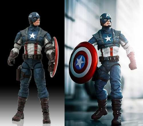 Marvel Diamond Select Toys Marvel Capitán América