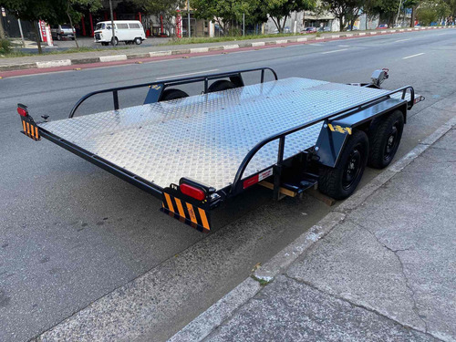 Carreta Para Transportar Carro - Carreta 02 Eixos Freio 0km