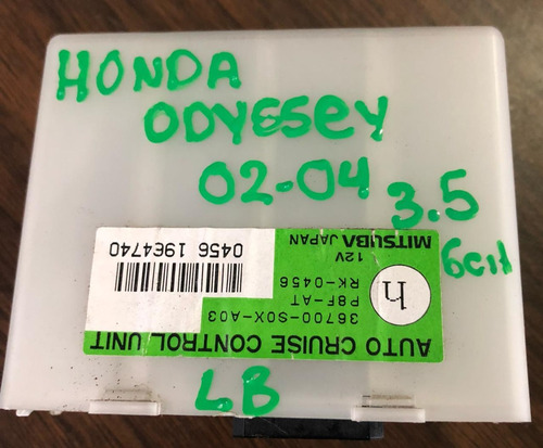 Modulo De Control Para Honda Odyssey 2002-2004 3.5 6cil